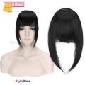 Natural Looking Fake Hair Bangs. 