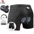 X-TIGER Cycling Shorts Men's Cycling Underwear Breathable Mesh Riding Underpant Gel Pad Shockproof Bike Shorts Bicycle Underwear. 