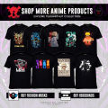 Wings Of Freedom AOT Exclusive Anime Black Cotton Full Sleeve T-shirt For Men. 