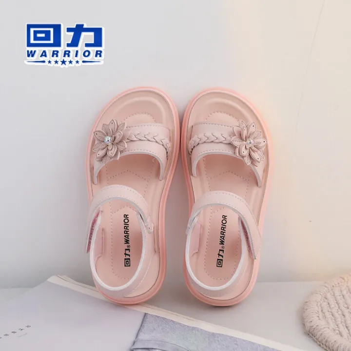 Huili%20Sandals%20Little%20Princess%202024%20Summer%20New%20Fashion%20Soft%20Sole%20Beach%20Children's%20Student%20Girls'%20Shoes%20-%20Image%203