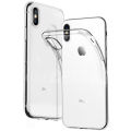 Apple Iphone x Transparent Soft Flexible Clear TPU Back Case Cover.