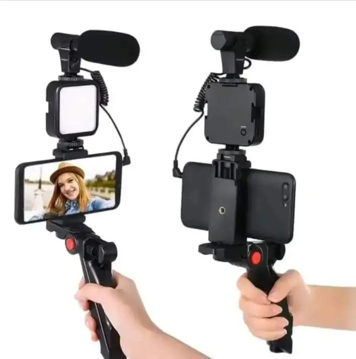 Vlogging%20Kit%20Vlogging%20Accessories%20Kit%20for%20Mobile%20Phone%20DSLR%20Camera%20Video%20Recording%20Kit%20with%20Tripod%20Shotgun%20Mic%20360%20LED%20Selfie%20Light%20for%20Live%20Streaming%20Short%20Film%20Making%20-%20Image%207