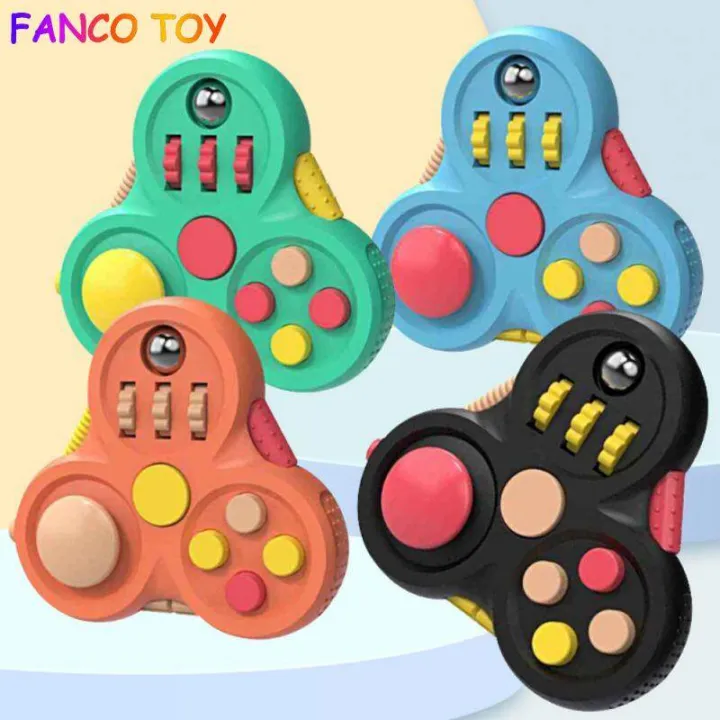 Decompression%20Toys%20Rotating%20Magic%20Bean%20Cube%20Fidget%20Toy%20Triangle%20Small%20Beads%20Educational%20Toy%20Children's%20Puzzle%20Stress%20Relief%20Toy%20-%20Image%202