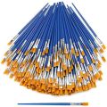 200 s Paint Brushes Set Kids Acrylic Flat Round Pointed Paint Brushes Craft for Watercolor Oil Painting BrushesBasketball. 