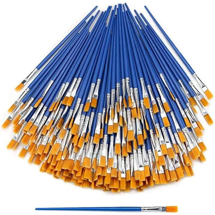 200 s Paint Brushes Set Kids Acrylic Flat Round Pointed Paint Brushes Craft for Watercolor Oil Painting BrushesBasketball