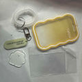 Ins Style Photocard Holder Transparent Card Holder Keychain With Elastic RopeKidsland Store. 