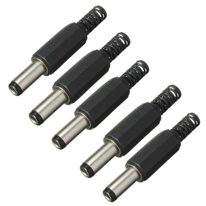 5PCS%205.5mm%20X%202.5mm%20Male%20Jack%20DC%20Power%20Plug%20Socket%20Jack%20Adapter%20Adaptor%20Connector%20-%20Image%202