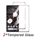 Lenuo 2 Pcs for Google Pixel 8 Screen Protector Full Glue Tempered Glass Film.