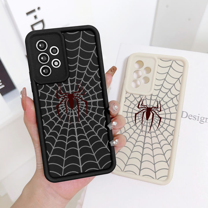 ZCSIBORUI%20for%20Huawei%20Nova%203%20Back%20Cover%20Grey%20Spider%20Web%20Soft%20Camera%20Protection%20Rubber%20Square%20Ladder%20Phone%20Case%20-%20Image%204