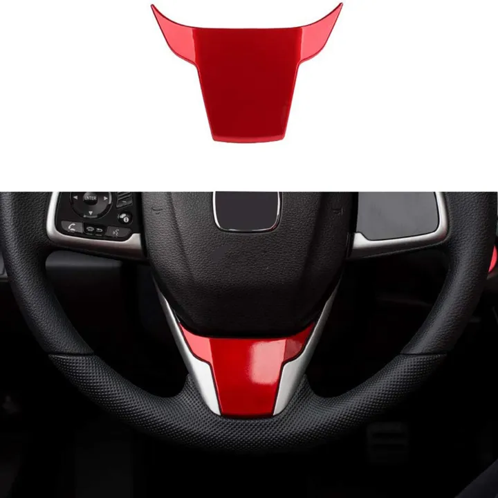 3%20Pcs%20Steering%20Wheel%20Button%20Decoration%20Cover%20Sticker%20Trim%20for%2010Th%20Gen%202016-2020%20Red,%202%20Pcs%20a%20&%201%20Pcs%20B%20-%20Image%203