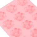 15 Holes Cat Dog Footprint Silicone Mold DIY Cake Molds Cookie Fondant Dog Cat Paw Pet Candy Cookie Jelly Ice Cube Mould. 