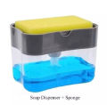 Liquid Soap Dispenser Soap Pump Sponge Caddy Holder Creative Hand Press Kitchen Dish Soap Dispenser with Washing Sponge. 