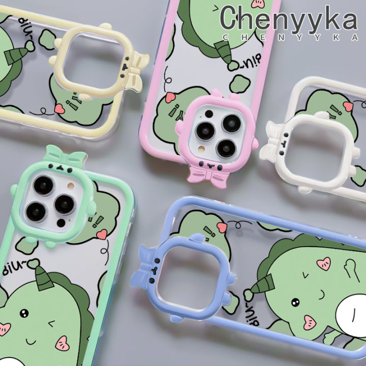 Chenyyka%20For%20iPhone%206%20Plus%206s%20Plus%207%20Plus%208%20Plus%20Case%20Cartoon%20Cute%20Green%20Dinosaur%20Shockproof%20Clear%20Phone%20Cases%20Little%20Monster%20Camera%20Lens%20Protective%20Cover%20Silicone%20Transparent%20Soft%20Case%20-%20Image%208