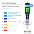yieryi Salinity Meter 5 in 1 Salinity/TDS/EC/PH/Temp Tester with ATC Saltwater Tester for Seawater Aquariums Marine Monitoring and Koi Fish Pond.