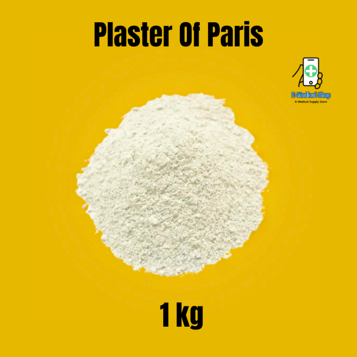 Plaster Of Paris / Gypsum Powder For Dental Modeling, Medical Casting And Creative Projects