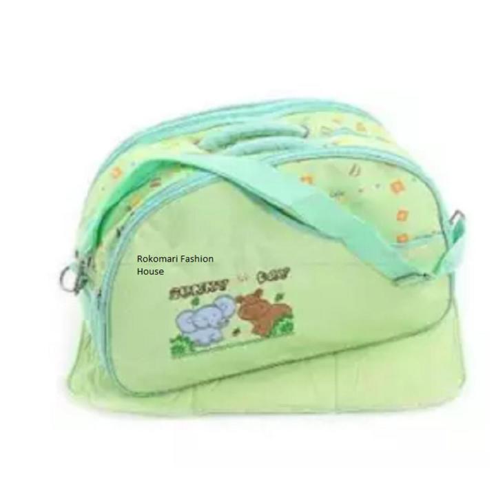 Shoulder Diaper Bag-Green