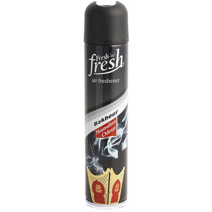 Fresh N Fresh Bakhur Air Freshener 300Ml - Room Spray