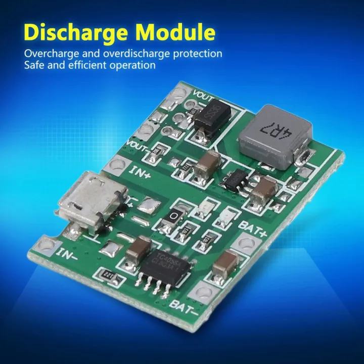 TC4056A%20USB%20Lithium%20Lipo%2018650%20Battery%203.7V-4.2V%20To%205V%209V%2012V%20Step%20Up%20Module%20Use%20DIY%20WPS%20Mini%20UPS%20Replace%20XL6009%20-%20Image%203