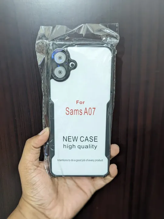 For Samsung Galaxy A07 4G Back Cover Armor Stock Prof Case Armor ...