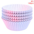 100pcs Cupcake Liner Cake Muffin Liner Baking Paper Cup Cupcake Mould Cupcake Liners Baking Tool Birthday Party Decoration.