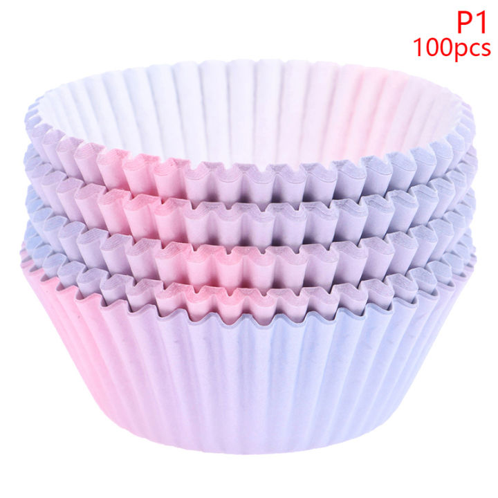 100pcs Cupcake Liner Cake Muffin Liner Baking Paper Cup Cupcake Mould Cupcake Liners Baking Tool Birthday Party Decoration