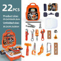 Pretend Play Toys Children Simulation Kitchen Maintenance Tools Multi-functional Intellectual Backpack Toy.