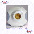 Button Holder Light Holder Solid Brass Contact.
