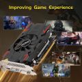 R7 240 4G Extreme Speed Graphics Card 4GB 128Bit GDDR5 780/1000MHz PCI-E X8 3.0 HD Computer Game Graphics Card with VGA. 