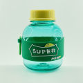 Mini Portable Plastic Water Bottle Round cube. 