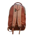 Fedex Stylish light weight long lasting cotton canvas backpack with laptop compartment. 