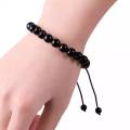 Lava Rock Stone Volcanic Beads Bracelet.