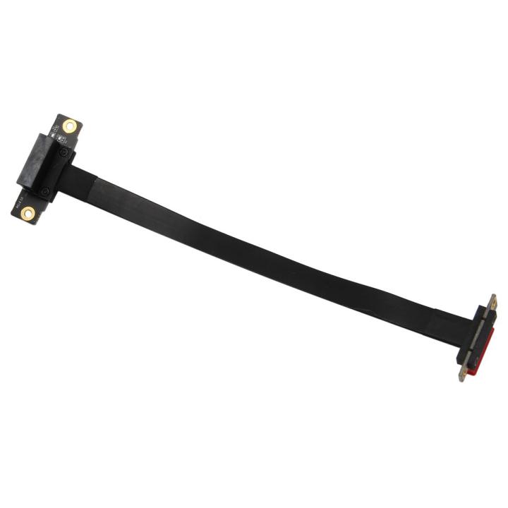 PCIE Cable Dual 90 Degree Right Angle PCIe 3.0 X1 to X1 Cable 20cm