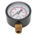 Pressure Gauge Vertical Pressure Meter 0-10 Bar 0-150 Psi G1/4in Connection. 