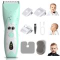 Quiet Baby Hair Clipper Electric Rechargeable Kids Hair Trimmer for Children Grooming Haircut Machine Ceramic Blade Waterproof. 