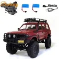 C54-1 Rc Car Compatible For Wpl C54 Land Cruiser 4wd Lc80 Crawler Full Scale 260 Motor Off-road Climbing Vehicle. 