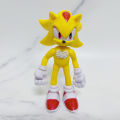 Flying Squirrel Hand-Made 4 Generation 6 Style Sonic Ornaments Surrounding the Game Model Doll Decorative Capsule Toy. 