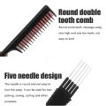 【Daily Necessities For Anyone Store】3pcs/Set Hair Brush Rat Tail Comb Styling Hairbrush Straight Curly Hair Brush Women Hairdressing Salon.
