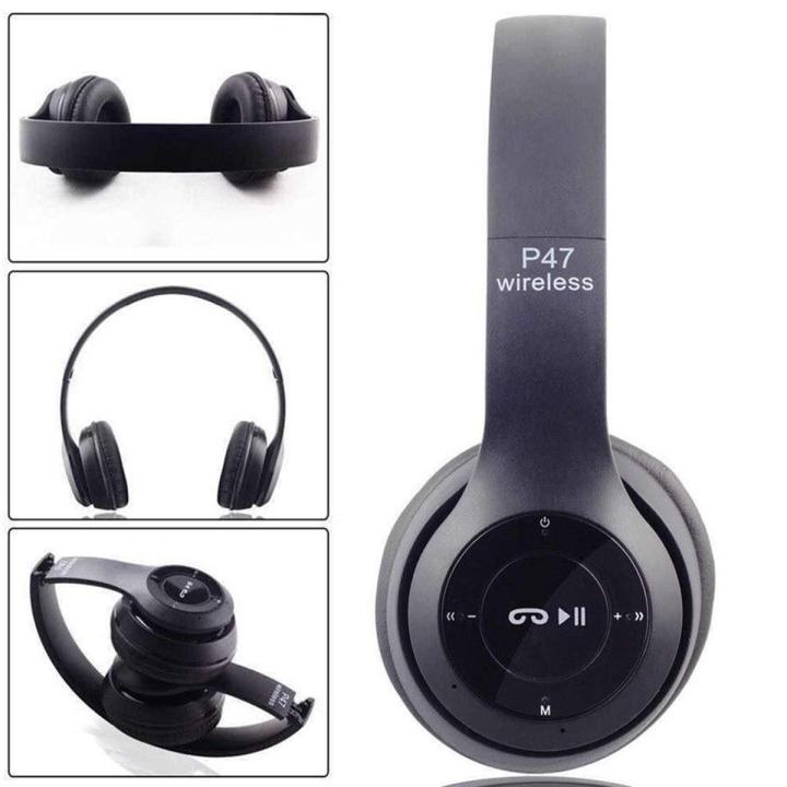 Wireless%20Bluetooth%20Headphone%20P47%20Stereo%20Earphone%20with%20SD%20Card%20Slot%20-%20Headphone%20-%20Neckband%20-%20Wireless%20Earbud%20-%20Image%203