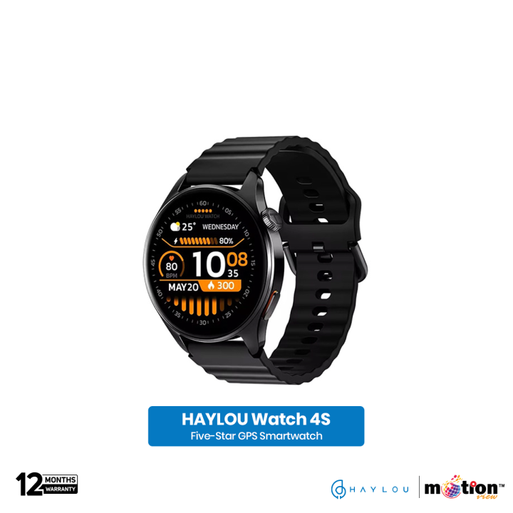Haylou%204S%201.43"%20AMOLED%20Display%20With%201ATM%20Waterproof%20BT%20Calling%20Smart%20Watch%20-%20Image%202