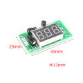 DC 12V Trigger Counter Module Accumulator 3-Bit Red 0.36 inch 0.36" Digital Tube Display. 