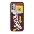Wonka Ticket Gold Chocolate Case For Motorola G30 G50 G60 One Fusion+ G9 Plus G8 Power Lite E6s Edge 20 Lite Phone Cover Shell.