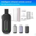 Universal Remote Smartphone IR Controller Adapter Infrared Blaster Control For Android IPhone All-in-One Controller Air-conditio. 