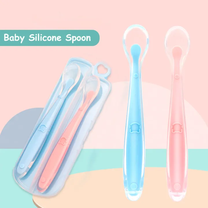 HelloKimi%203pcs%20Baby%20Feeding%20Spoons%20Silicone%20Spoon%20Set%20Training%20Tableware%20Kids%20Spoons%20Training%20Spoons%20Baby%20Feeding%20Soft%20Head%20Spoons%20Cutlery%20Set%20with%20Storage%20Box%20-%20Image%208