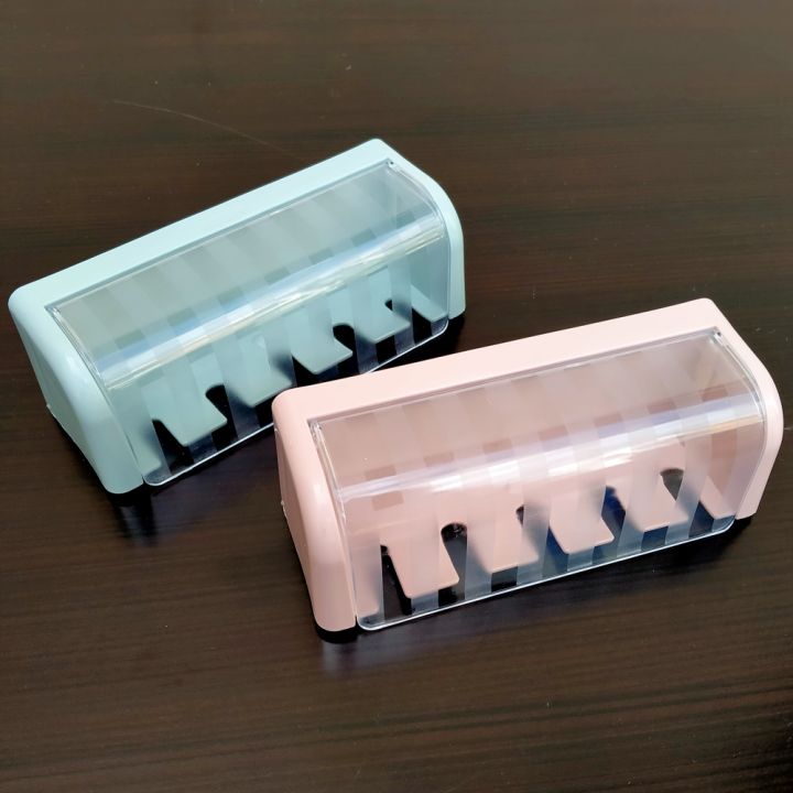 5%20Slots%20Wall%20Mount%20Toothbrush%20Holder%20with%20Cover%20-%20Image%207