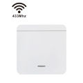 86 Wireless Smart RF 433Mhz 100-220V Wall Panel with Remote Control Mini Relay Receiver Home Led Light Lamp Switch. 