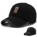 2021 Baseball Cap Winter Dad Hat Warm Thickened Cotton Snapback Caps Ear Protection Fitted Hats For Men. 