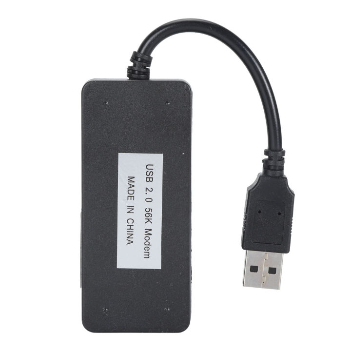 USB 56K External Dial Up Fax Data Modem Dual RJ11 Ports Support Caller ID Computer Laptop Fax Modem for Windows for LINUX