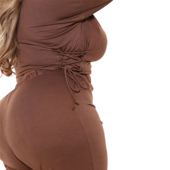 Plus%20Size%20Pant%20Sets%20L-5XL%20Fashion%20Streetwear%20Pure%20Color%20Slim%20Two%20Piece%20Set%20Crop%20Top%20Matching%20Suits%20O-neck%20Casual%20Women%20Clothing%20-%20Image%207