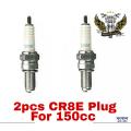 2 Pis -CR8E Spark Plug For Pulsar/Rtr/Hunk/Gixxer/Fz-s All 150cc Motorcycle.