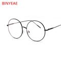 Oversized Round Metal Anti Blue Light Woman Reading Glasses Men Clear Lens Vintage Eyeglasses Presbyopia Large Computer Goggles. 